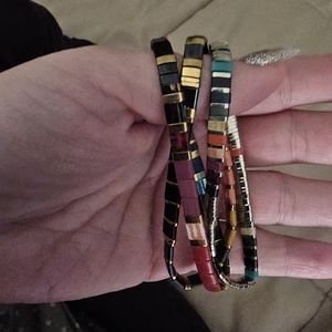 3 bracelets